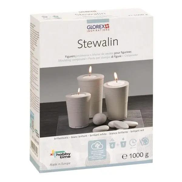 Stewalin weiss Box 1kg - Kidis Art