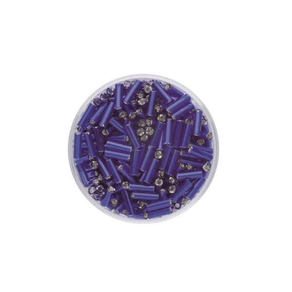 Stifte Silbereinzug dunkelblau 6mm 17gr - Kidis Art