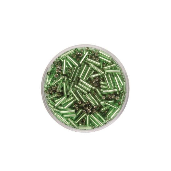 Stifte Silbereinzug grün 6mm 17gr - Kidis Art