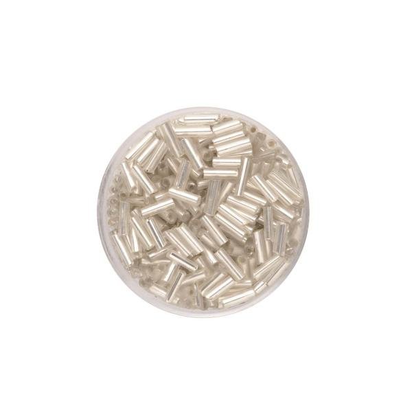 Stifte Silbereinzug transp. 6mm 17gr - Kidis Art