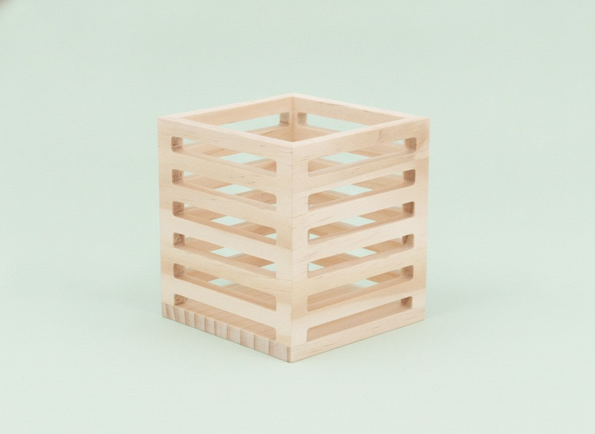 Stiftehalter, 9,6x8,9x8,9cm - Kidis Art