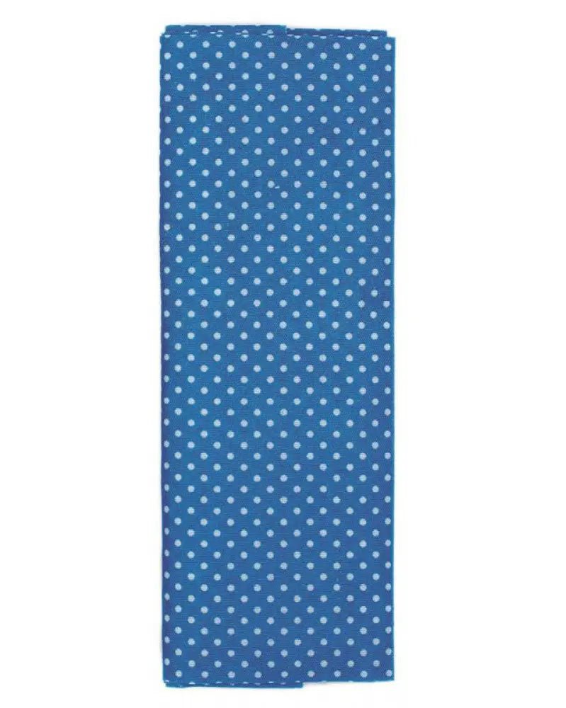 Stoffzuschnitt 100x150cm, blau gepunktet - Kidis Art