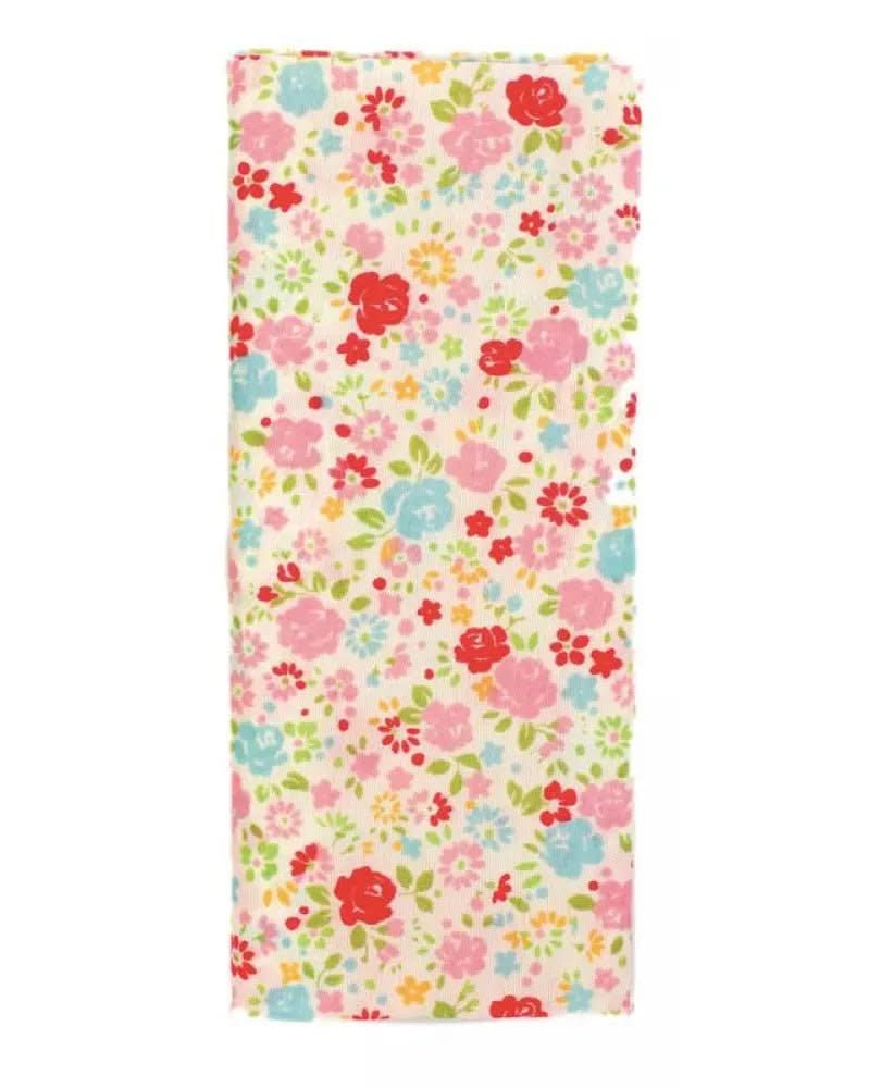 Stoffzuschnitt 100x150cm, bunt Blumen - Kidis Art