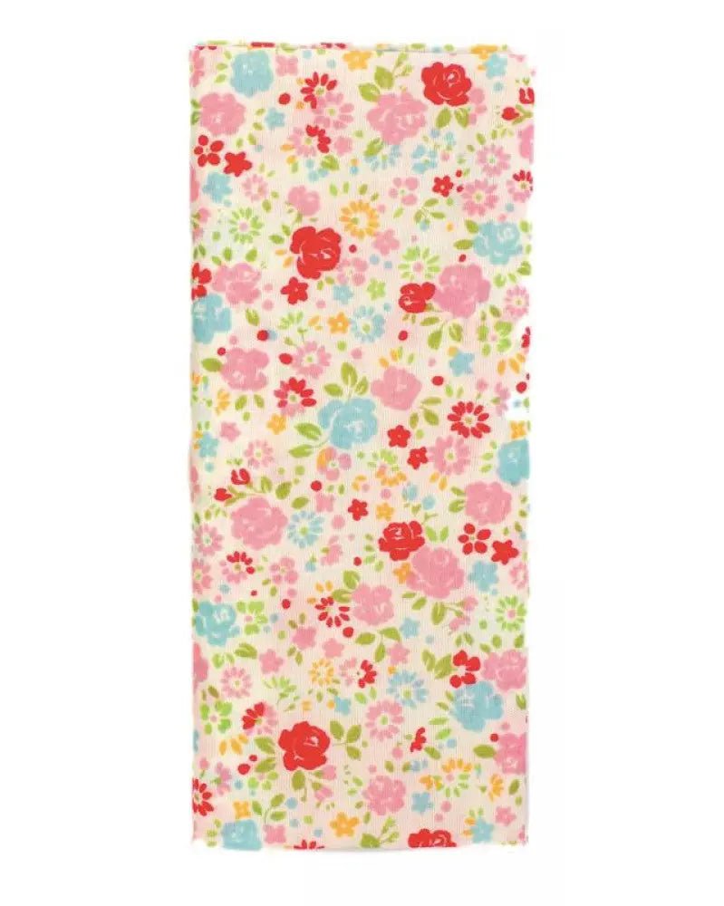 Stoffzuschnitt 100x150cm, bunt Blumen - Kidis Art
