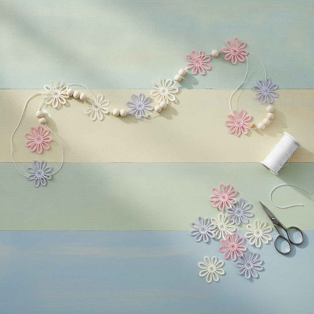 Streuteile Blumen, 2,8cm, 12St Holz, lila-mix, FSC - Kidis Art