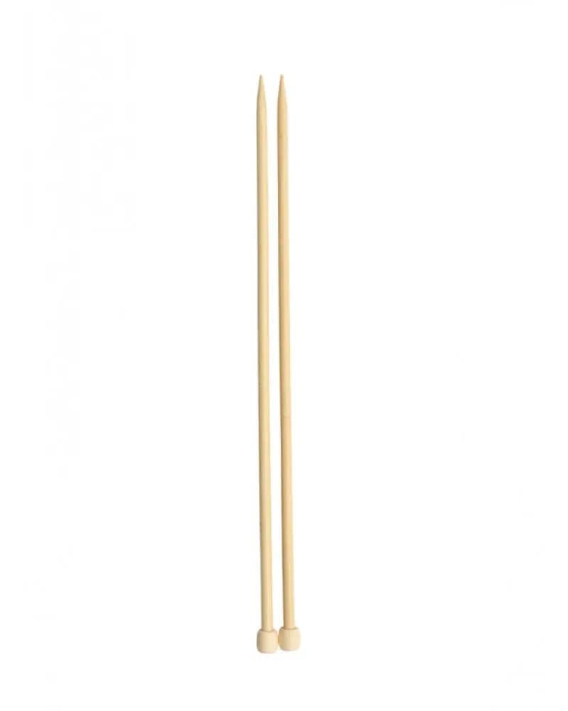 Stricknadeln Bambus 7,0mm 35cm - Kidis Art