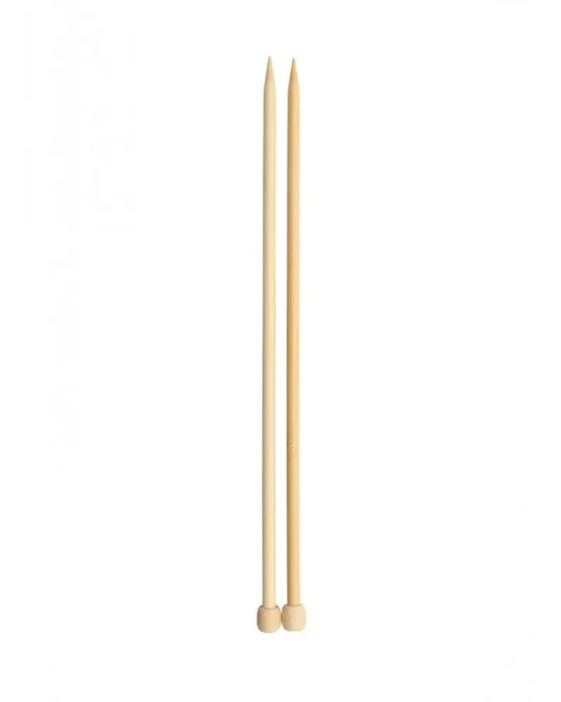 Stricknadeln Bambus 8,0mm 35cm - Kidis Art