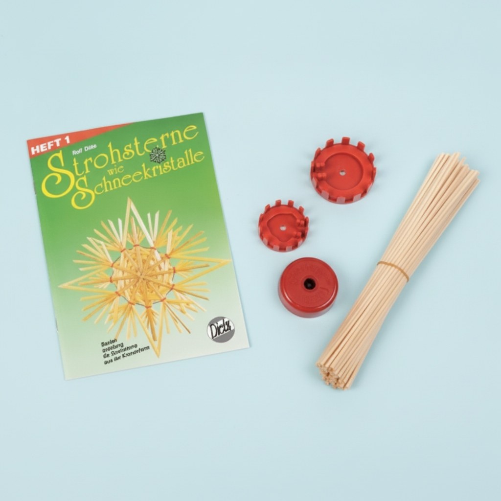 Stroh-Komplett-Set mit Heft 1 inkl. Legeformen und Spalter - Kidis Art