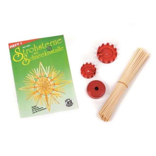 Stroh-Komplett-Set mit Heft 1 inkl. Legeformen und Spalter - Kidis Art
