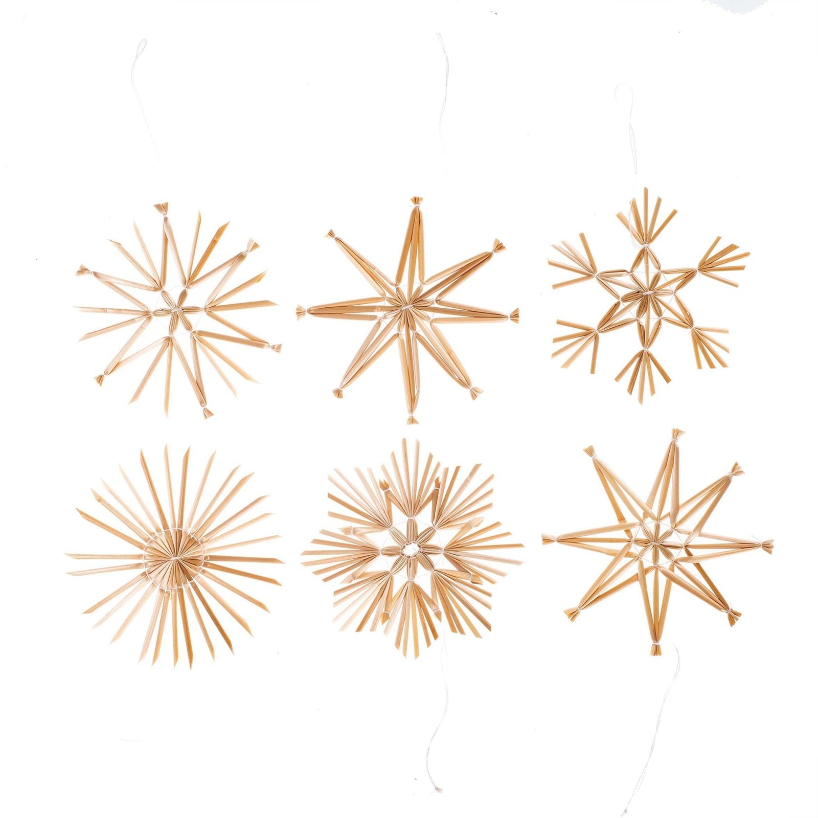 Strohsterne, Set, 30tlg - Kidis Art