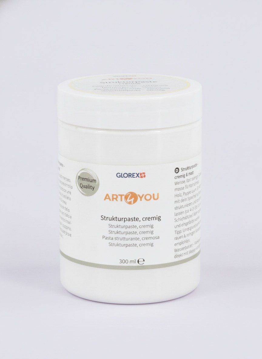 Strukturpaste cremig 300ml, Premium Qualtiät - Kidis Art