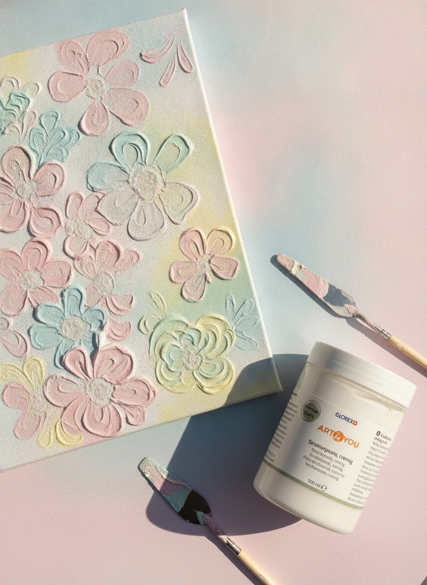 Strukturpaste cremig 300ml, Premium Qualtiät - Kidis Art