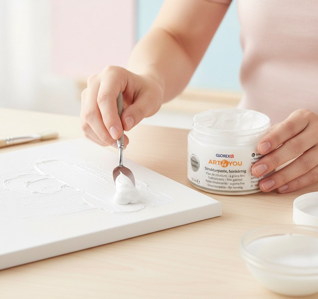 Strukturpaste feinkörnig 150ml, Premium Qualtiät - Kidis Art
