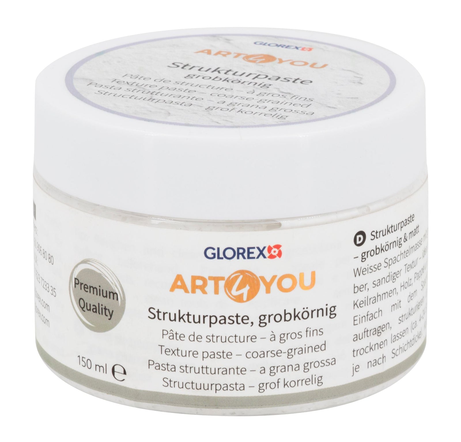 Strukturpaste grobkörnig 150ml, Premium Qualtiät - Kidis Art