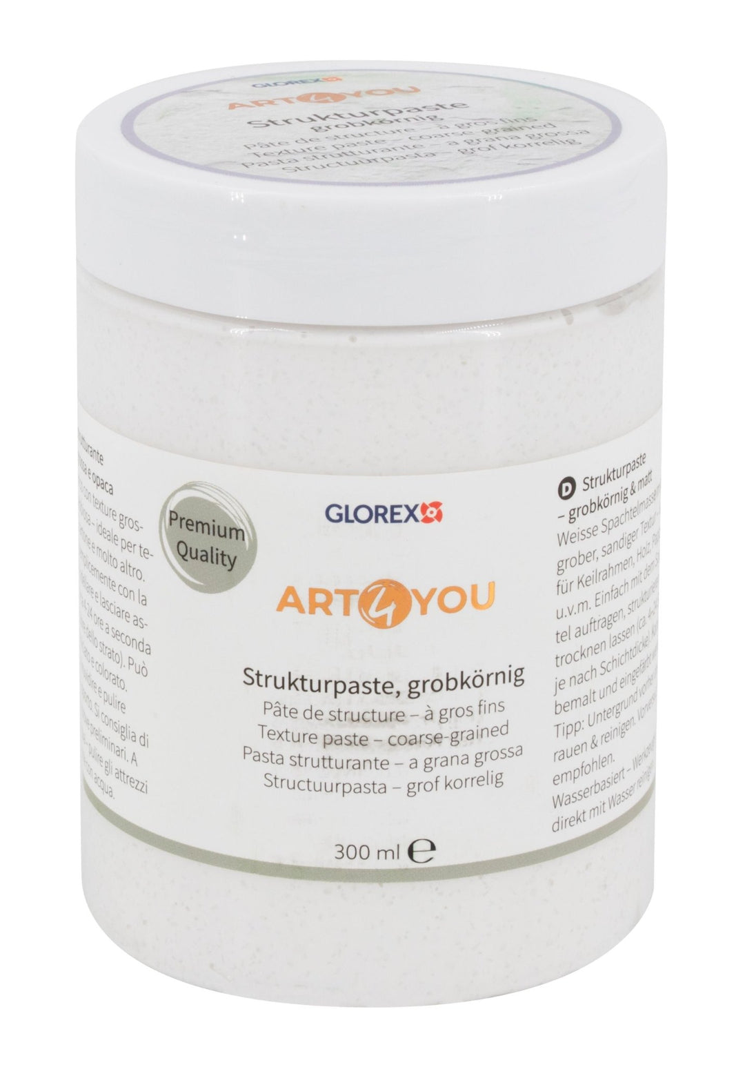 Strukturpaste grobkörnig 300ml, Premium Qualtiät - Kidis Art