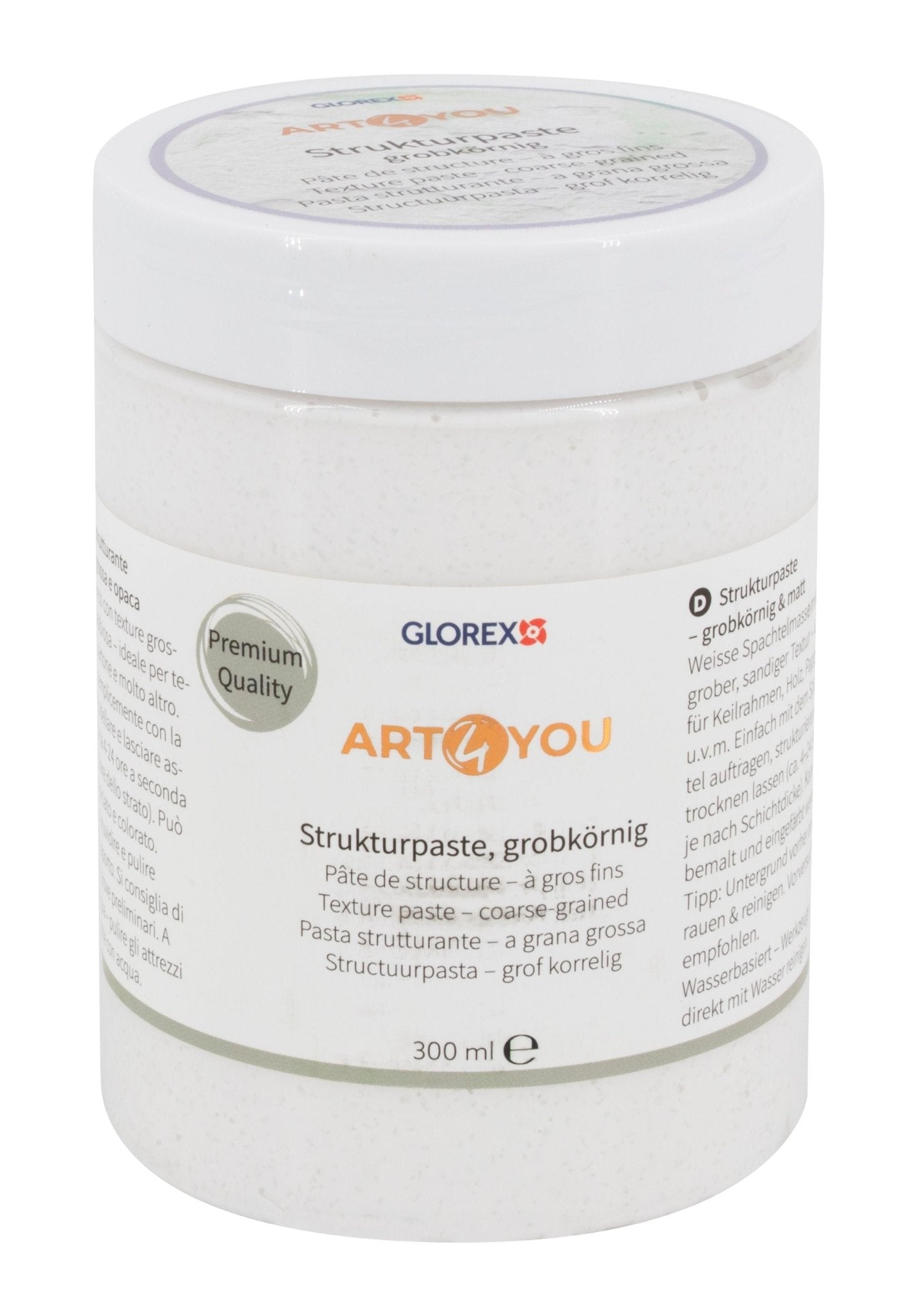 Strukturpaste grobkörnig 300ml, Premium Qualtiät - Kidis Art