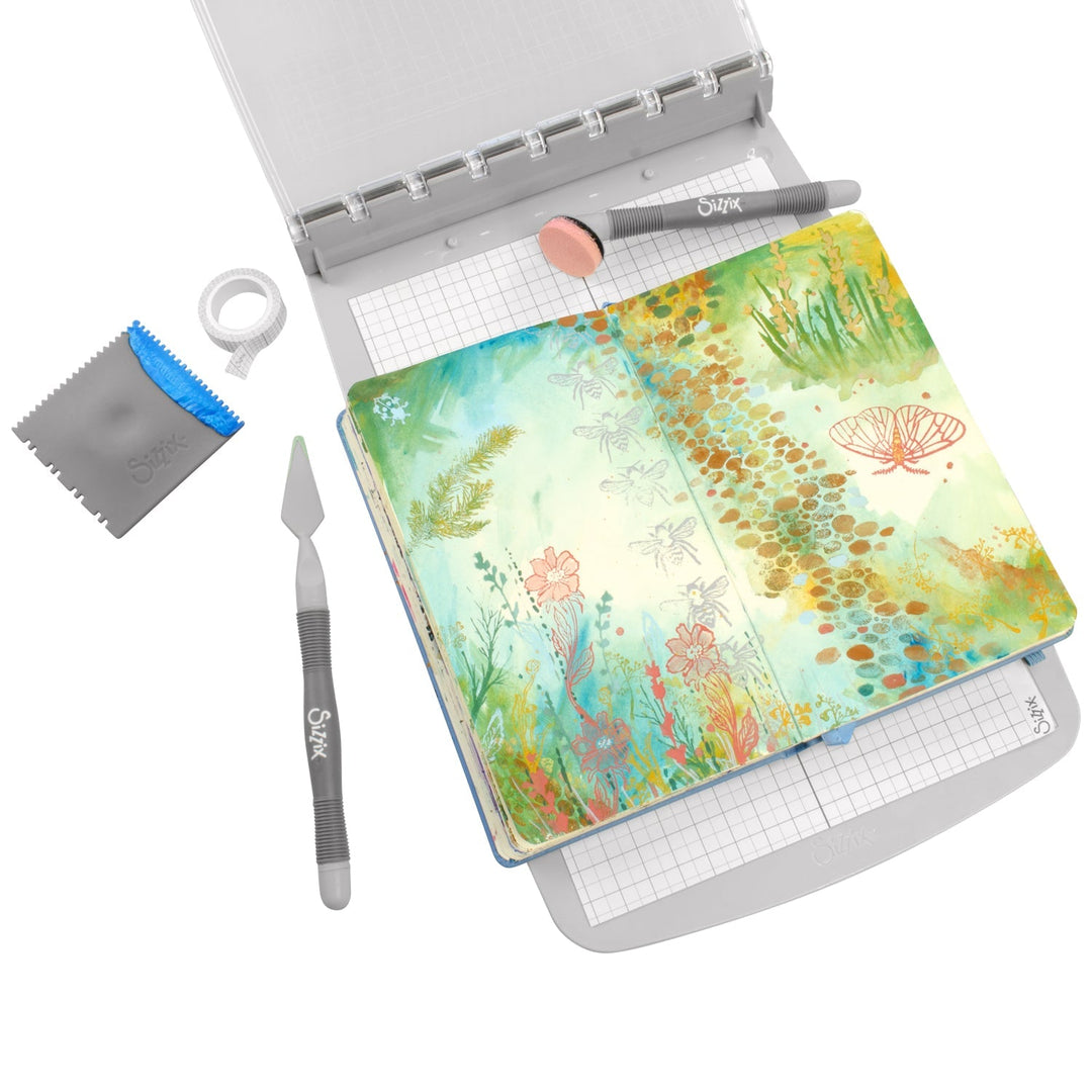 Studio Stempelset 17er-Pack / 3er-Set Schablonen - „Natur“ von Vic Hollins - Kidis Art