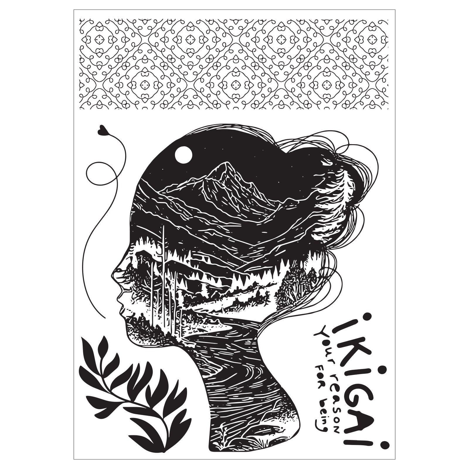 Studio Stempelset 5er-Pack / 3er-Pack Schablonen - "Ikigai" von Cat Kerr - Kidis Art