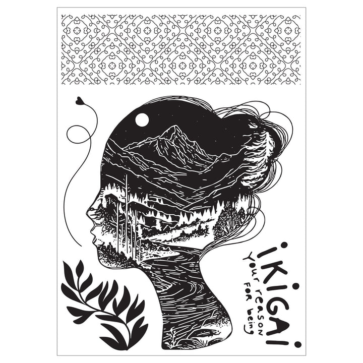 Studio Stempelset 5er-Pack / 3er-Pack Schablonen - "Ikigai" von Cat Kerr - Kidis Art