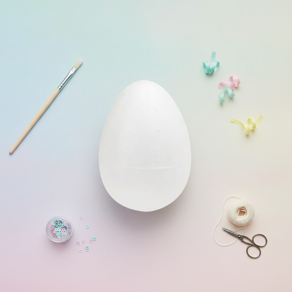 Styropor-Ei 6 cm - Kidis Art