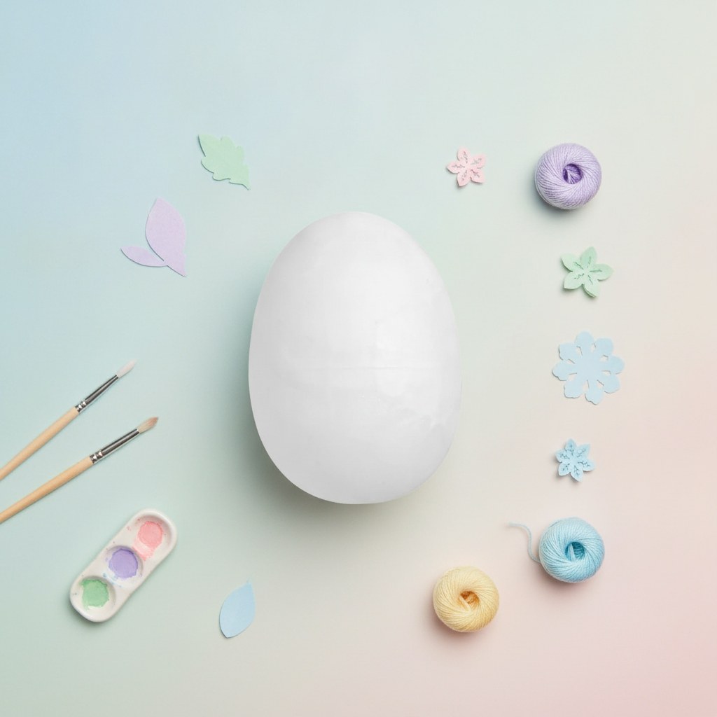 Styropor-Eier 2,5 cm 20St - Kidis Art