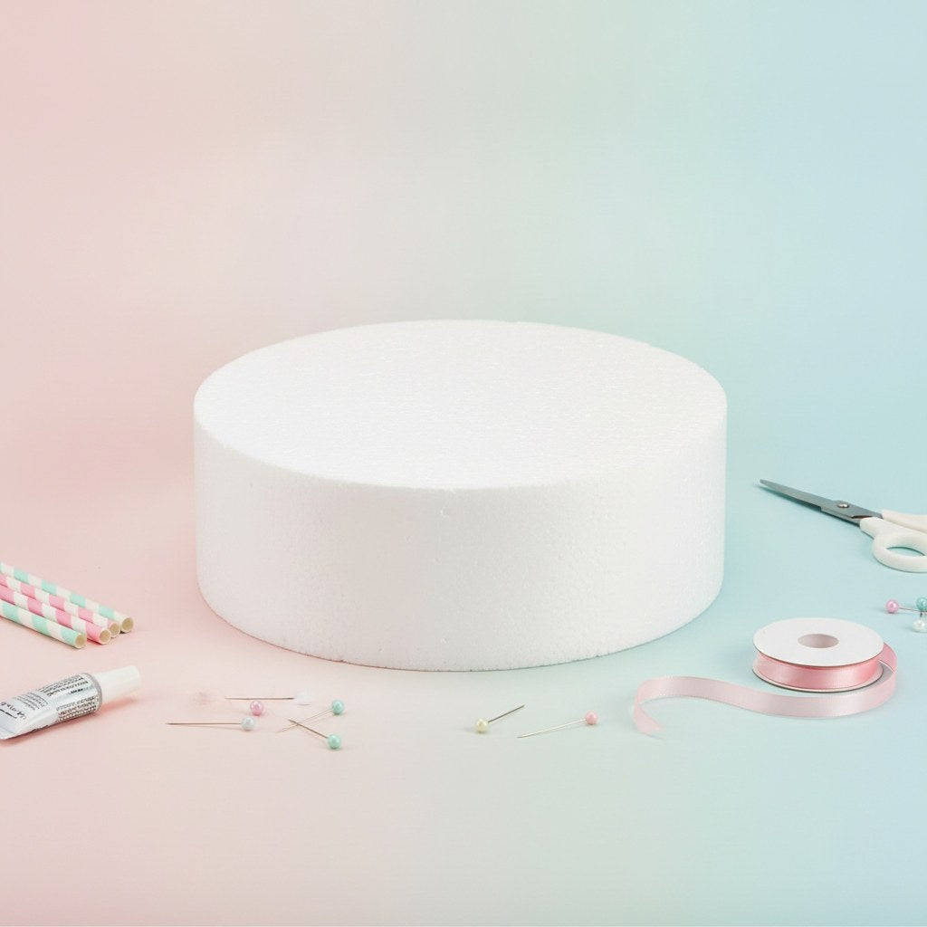 Styropor Scheibe Torte 20x7cm - Kidis Art