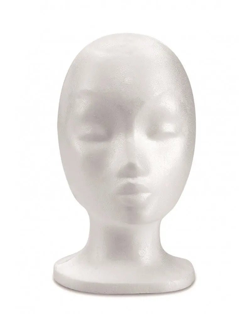 Styroporkopf Mädchen 28cm - Kidis Art