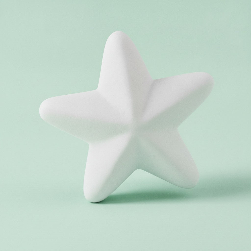 Styroporsterne, 7cm, 6St. - Kidis Art
