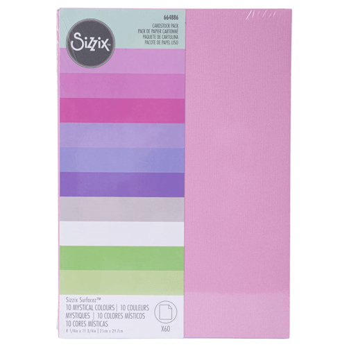 Surfacez - Cardstock A4 10 mystische Farben 60 Blatt - Kidis Art