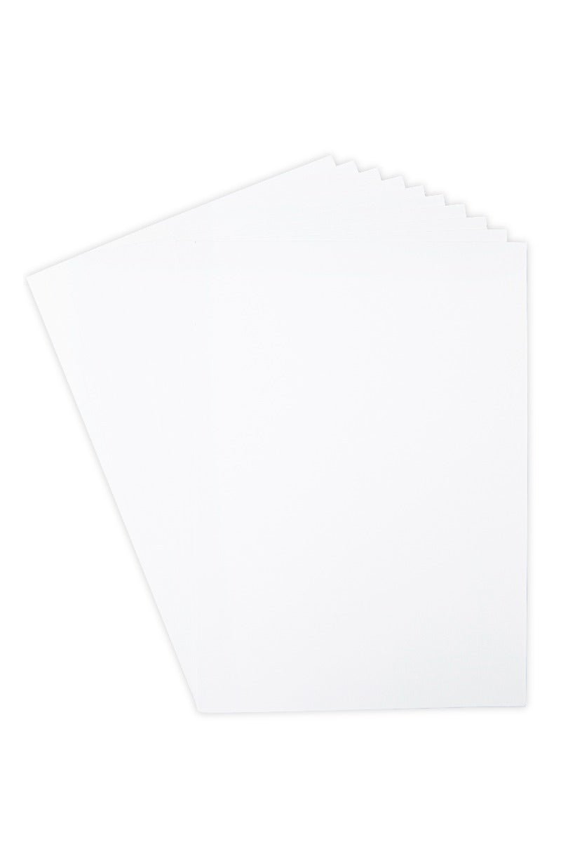 Surfacez - Cardstock-Pack, Weiss, 60 Blatt - Kidis Art