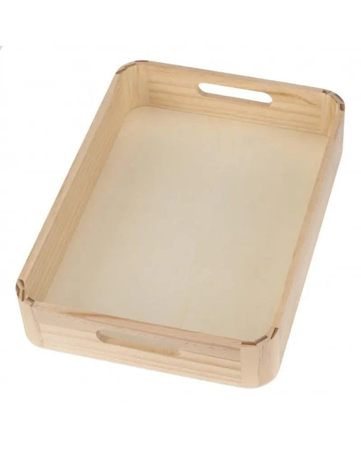 Tablett mit Griff34,5x24,5x6cm - Kidis Art