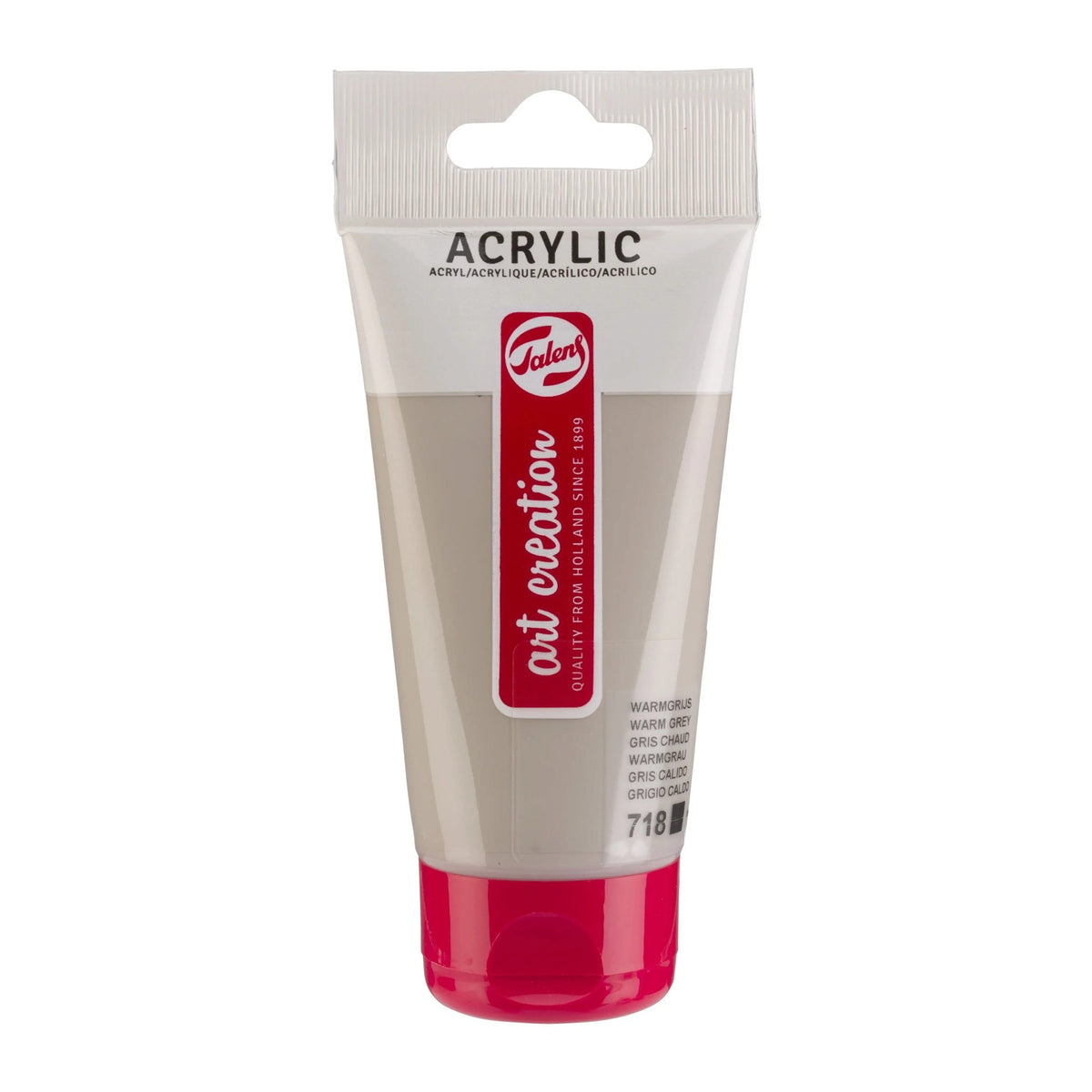 Talens Art Creation Acrylfarbe Tube 75 ml Warmgrau 718 - Kidis Art