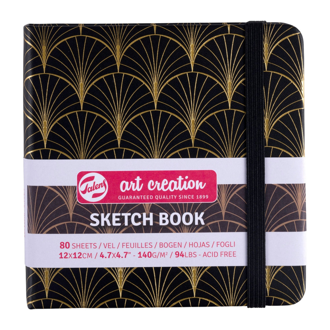 Talens Art Creation Skizzenbuch Art Deco | 12 x 12 cm, 140 g, 80 Bogen - Kidis Art