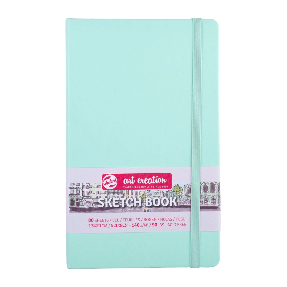 Talens Art Creation Skizzenbuch Fresh Mint 13 x 21 cm 140 g 80 Bogen - Kidis Art