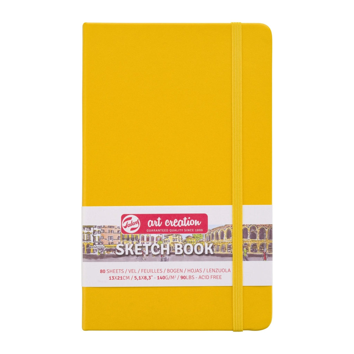 Talens Art Creation Skizzenbuch Gold-gelb 13 x 21 cm 140 g 80 Bogen - Kidis Art