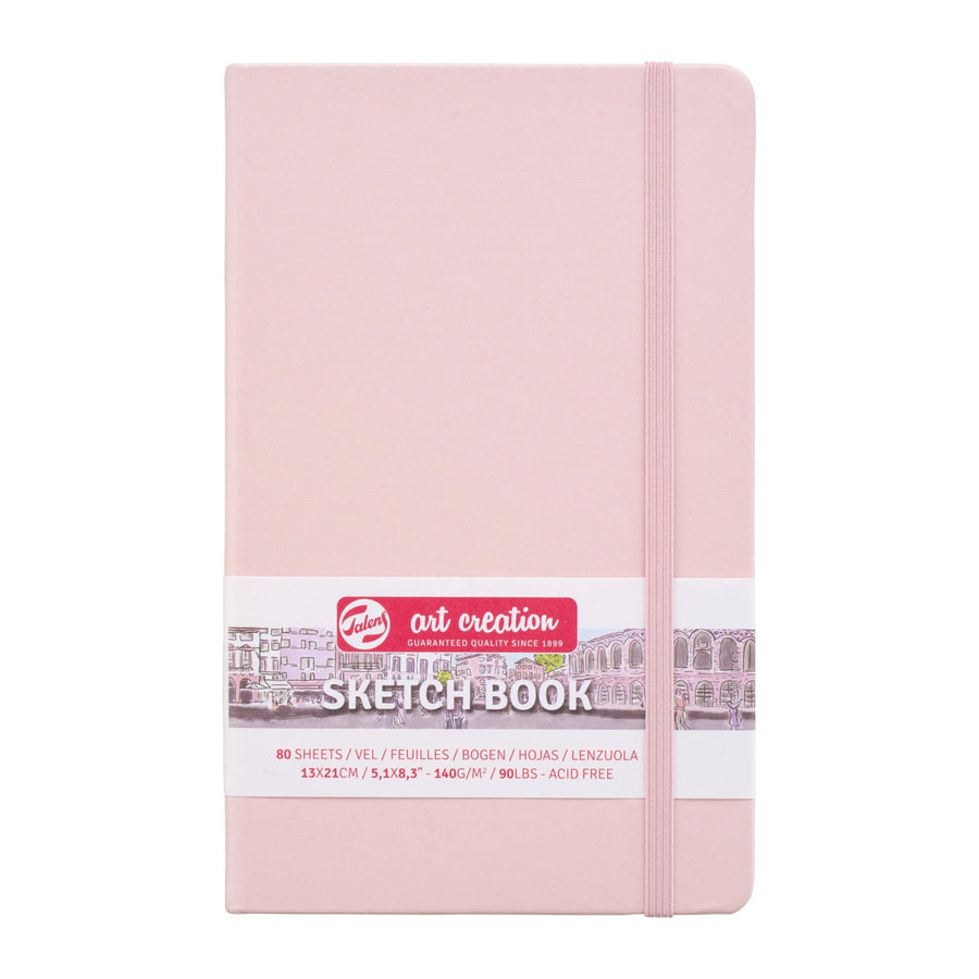 Talens Art Creation Skizzenbuch Pastellrosa 13 x 21 cm 140 g 80 Bogen - Kidis Art