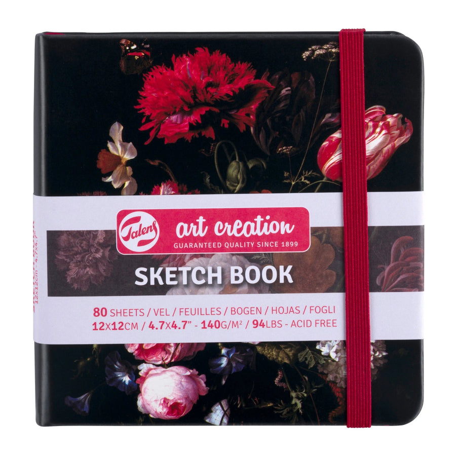 Talens Art Creation Skizzenbuch Stilleben | 12 x 12 cm, 140 g, 80 Bogen - Kidis Art