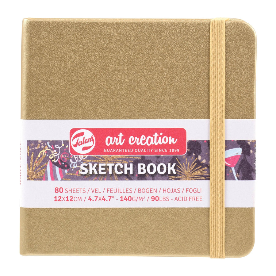 Talens Art Creation Skizzenbuch Weißgold 12 x 12 cm 140 g 80 Bogen - Kidis Art
