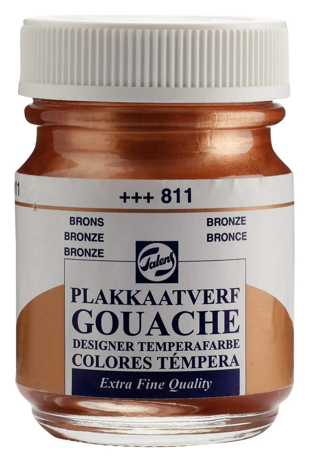 Talens Gouache Extra Fine Quality Flasche 50 ml Bronze 811sale - Kidis Art