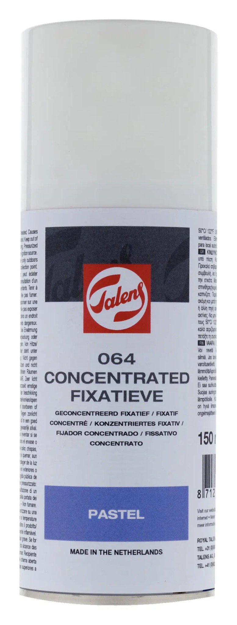 Talens Konzentriertes Fixativ Für Weiche Past.+ Holzkohle - Kidis Art