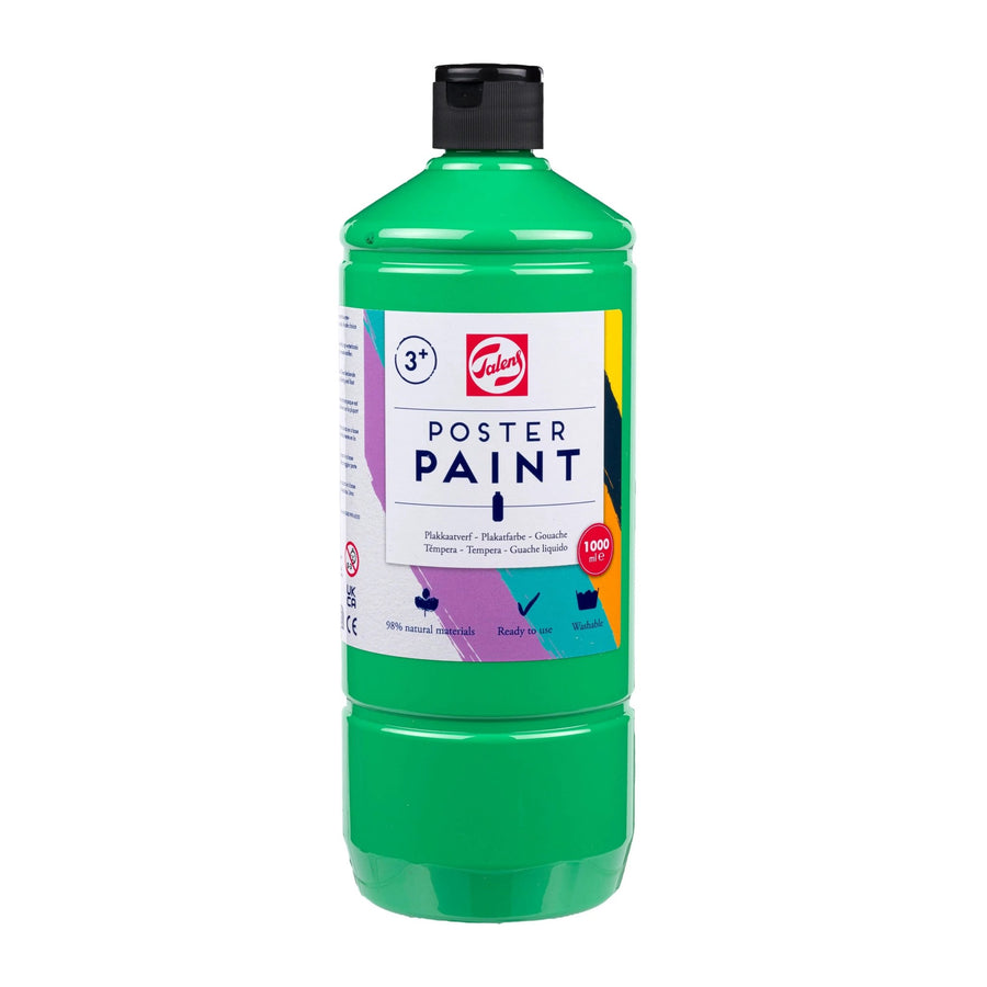Talens Poster Paint Schulfarbe, 1 Liter, Hellgrün - Kidis Art