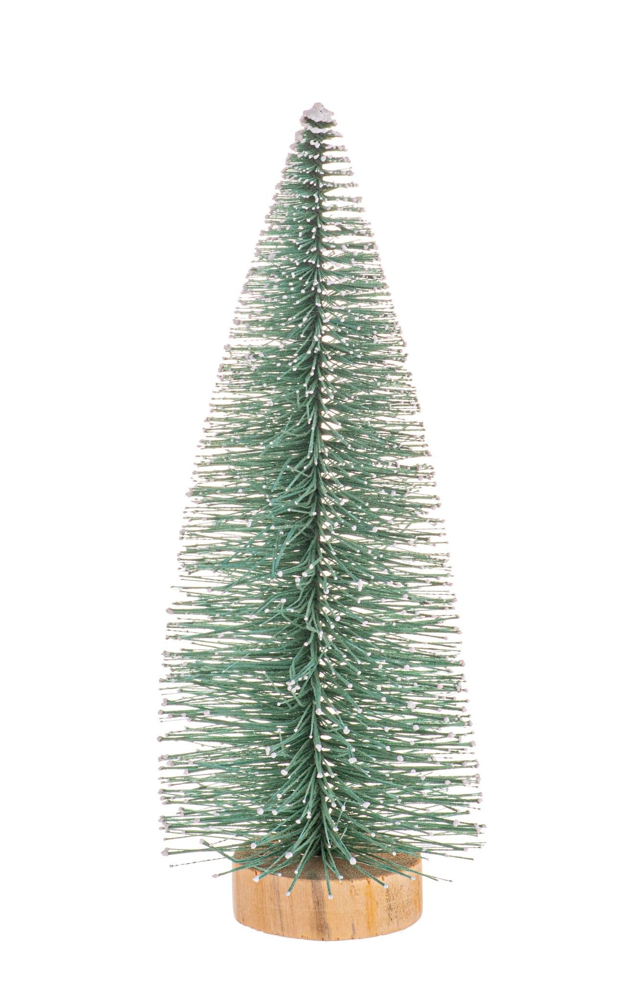 Tannenbaum mit Schnee 10x10x25cm - Kidis Art