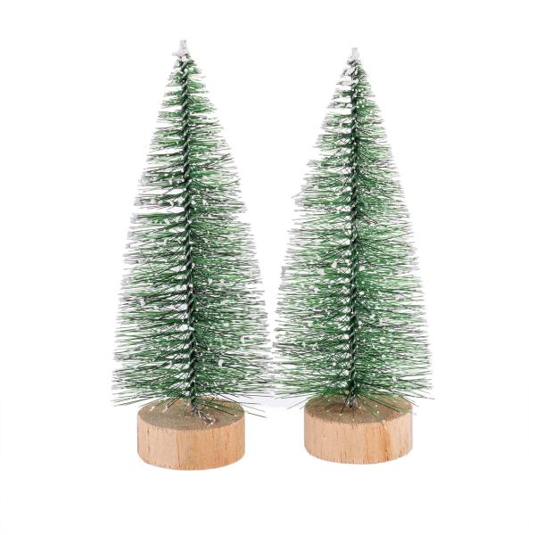 Tannenbaum mit Schnee, 6x15cm, 2St - Kidis Art