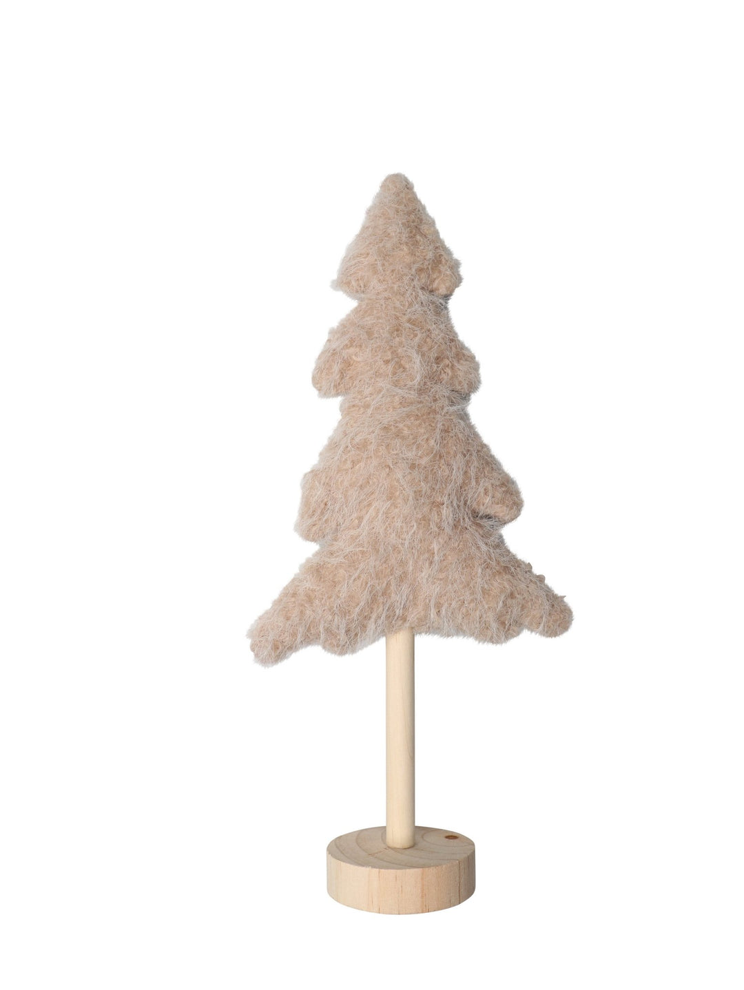 Tannenbaum Plüsch, natur 14x7x34cm - Kidis Art