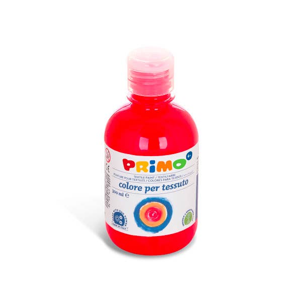 Textilfarbe Zinnoberrot 300 ml - Kidis Art