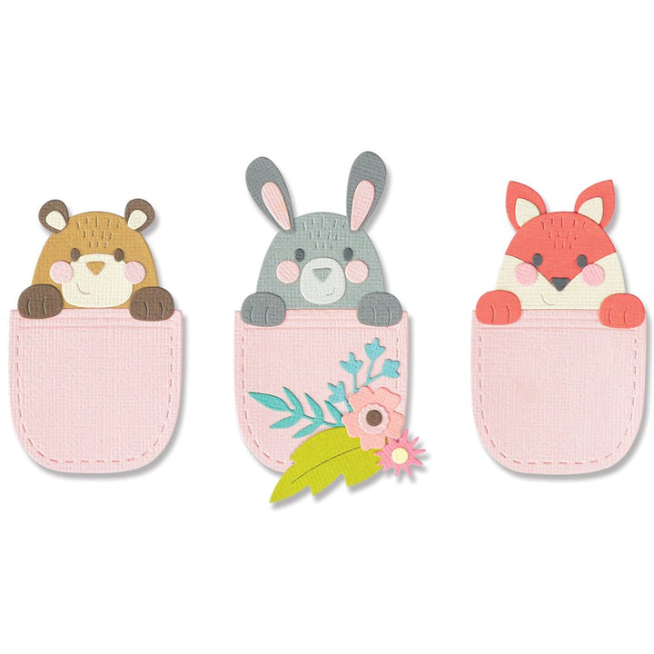 Thinlits Stanzset 10 Stück - Taschenkameraden by Olivia Rose - Kidis Art