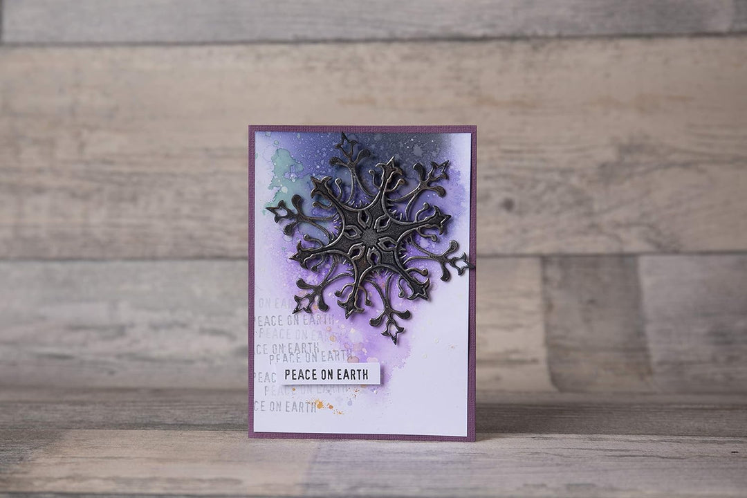Thinlits Stanzset 2 Stück - Schneeflocke by Tim Holtz - Kidis Art
