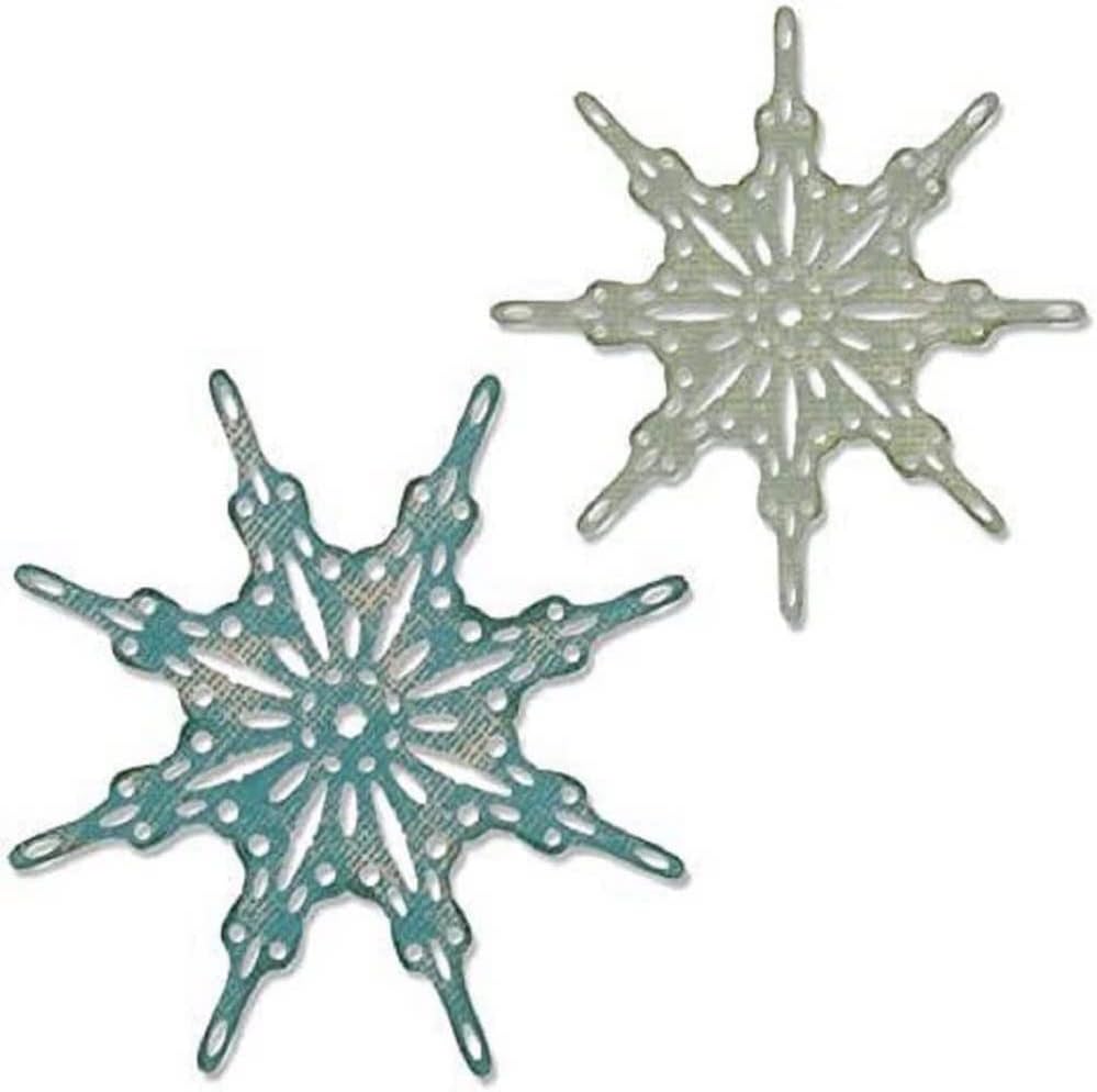Thinlits Stanzset 2 Stück - Schneeflocken by Tim Holtz - Kidis Art