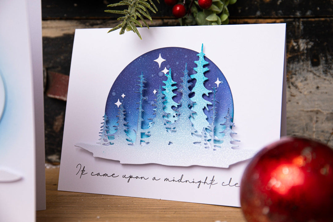 Thinlits Stanzset 3 Stück - Waldschatten von Tim Holtz - Kidis Art
