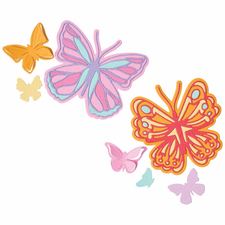 Thinlits Stanzset 9Stück - Spring Wings by Catherine Pooler - Kidis Art